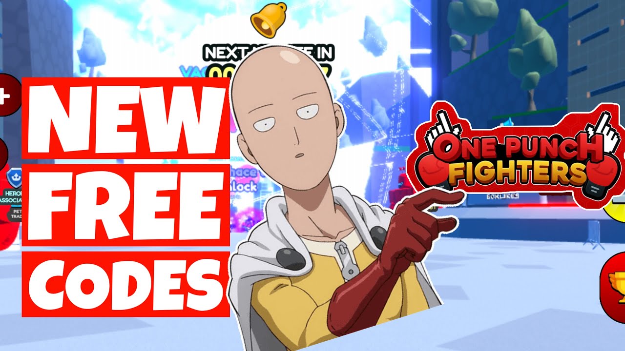 *NEW* FREE CODES ONE PUNCH FIGHTERS SIMULATOR - YouTube