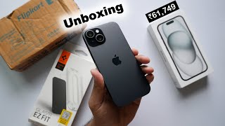 iPhone 15 at ₹61,749🔥 from Flipkart Unboxing | Things You Should Know! (HINDI)