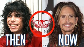 Aerosmith Rock band Then and Now  (53 years after) 2023 Who has Changed