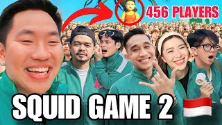 Pengalamanku Main Squid Game di Kehidupan Nyata😱 Timboi VS 455 orang ‼️ Squid Game Indonesia