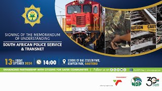 Signing of the Memorandum of Understanding - SAPS and Transnet