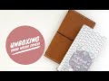 Unboxing My New Leather Hobonichi Weeks Cover From Harmoni B