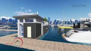 Minimalist Vancouver BC Float Home For Sale | Floating Tiny House