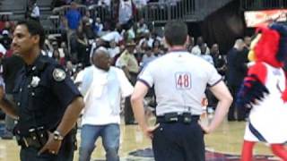 Mr Brown Dancing at Playoffs