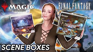 Opening the Magic the Gathering Final Fantasy Scene Boxes! (Garland Chaos Shrine / Children of Fate)