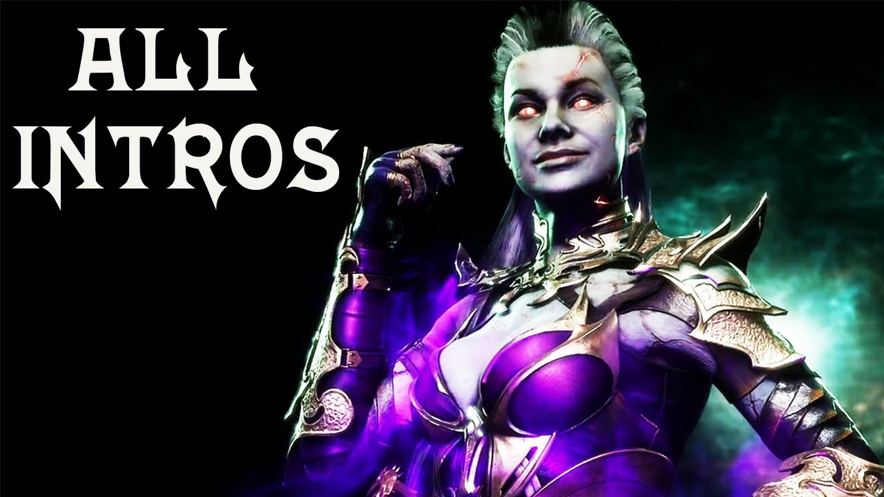 Mortal Kombat 11 All Sindel Dialogue Intros (Character Banter) MK11 ...