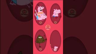 Which is The Most Exuberant Entrails #animationmeme #funnycartoon #peppapigparody #peppapig