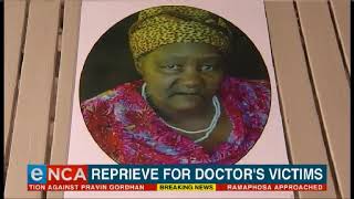 Reprieve for doctor's victims