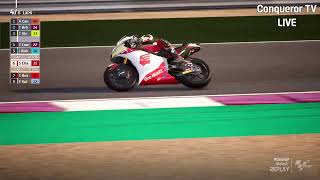 ❗ Somkiat Chantra Vs Ai Ogura❗️ LIVE RACE Moto2 Losail Qatar Grand Prix #QatarGP 2024