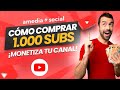 🚀 Cómo Comprar 1.000 Suscriptores en YouTube 2024 🔝 ¡MONETIZA YA! 💰