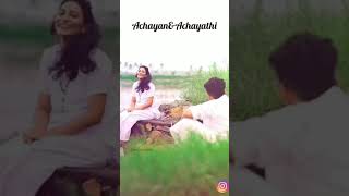 Achayan \u0026 Achayathi HD Status video