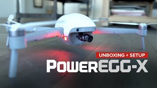 PowerVision PowerEgg X - Unboxing and Setup