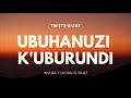 IMVURA y'UHORAHO iraje ku BURUNDI - IMBURI ya Alexis 