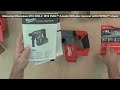 unboxing milwaukee m18 chx 0 m18 fuel™ 4 mode sds plus hammer with fixtec™ chuck bob the tool man