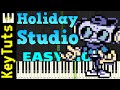 Holiday Studio [Deltarune: Chapter 2] - Easy Mode [Piano Tutorial] (Synthesia)