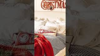 Cozy Cottage Christmas bedroom 💝How to decorate the house for Christmas ✔️