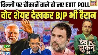 Desh Nahin Jhukne Denge With Aman Chopra  : Delhi Exit Poll Results 2025 | Arvind Kejriwal | AAP