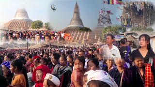 Alanta Pagoda ထီေတာ္တင္ပြဲ ကို I came with my family