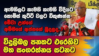 ඇමතිලට කැමති කැමති විදියට කොමිස් කුට්ටි වලට ‌විකුණන්න මේවා උන්ගේ අම්මගේ අප්පගේ බූදලද..?