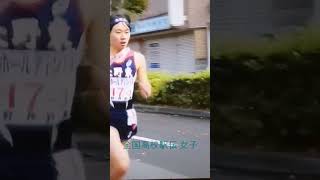 【全国高校駅伝 女子】3区 首位の襷渡し 長野東「窪田舞」選手