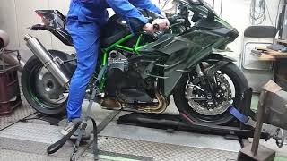 Ninja H2パワーアップ スーパーチャージャーサウンド！