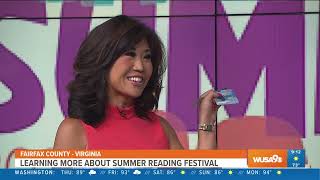 Fairfax Library Foundation promotes 2024 Children’s Summer Reading Festival on “Get Up DC”