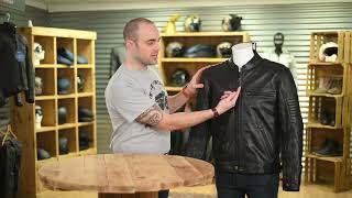 Weise Cabot classic leather jacket