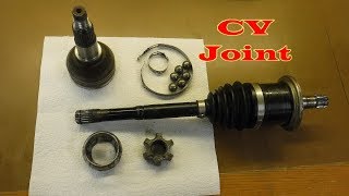 CV Joint Take apart Can Am XMR Axle Problem