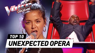 Unexpected OPERA talents who SHOCKED the Coaches in The Voice