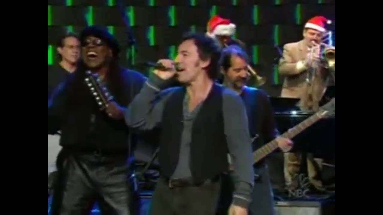 22 Bruce Springsteen & E Street Band Merry Christmas Baby - YouTube