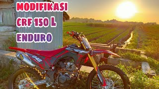 MODIFIKASI simpel Enduro Honda crf 150 L