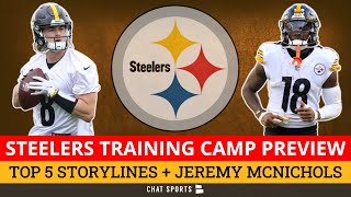Pittsburgh Steelers Training Camp Preview: Top 5 Stories Ft. Diontae Johnson Deal + Kenny Pickett