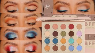 5 LOOKS 1 PALETTE | BH COSMETICS BFF ELSY \u0026 ALONDRA | MagdalineJanet