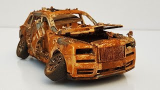 Restoration Damaged Rolls Royce Cullinan - Diecast Model Car