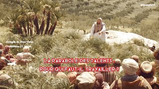 Évangile de Jésus Christ - Matthieu 25, 14-30 À chacun selon ses capacités .