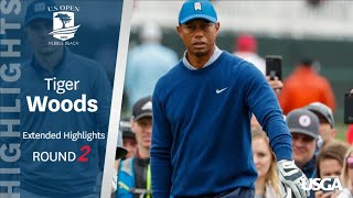2019 U.S. Open, Round 2: Tiger Woods Extended Highlights