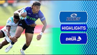 Super Rugby Pacific 2024 | Blues v Fijian Drua | Round 1 Highlights