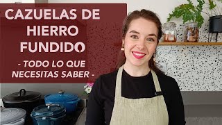 Cazuelas de hierro fundido - Guía completa | rootsandcook