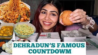 DEHRADUN FAMOUS COUNTDOWN FOOD REVIEW | Momo, Burger, Manchurian \u0026 More!