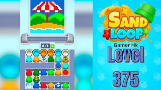 Sand loop level 375 Hard level Walkthrough Solution