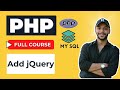 Adding jQuery in HTM Website | Tutorial 44