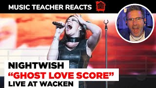 Music Teacher REACTS TO Nightwish "Ghost Love Score" | Music Teacher | Music Shed #101