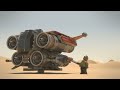 jakku quadjumper lego star wars 75178 product animation