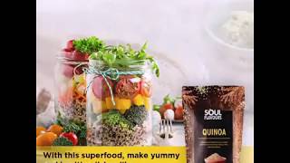 Modicare Soul flavours quinoa which is rich in Proteins, dietary Fibres,\u0026 antioxidants.