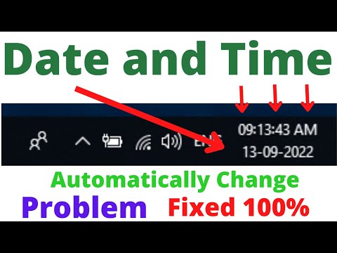 ( Fixed ) Date and Time Changes Automatically Windows 10 / 8 / 7 After Restart in Computer & Laptop