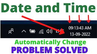 ( Fixed ) Date and Time Changes Automatically Windows 10 / 8 / 7 After Restart in Computer & Laptop