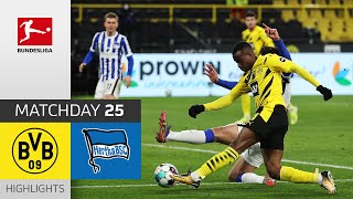 Borussia Dortmund - Hertha Berlin | 2-0 | Highlights | Matchday 25 – Bundesliga 2020/21