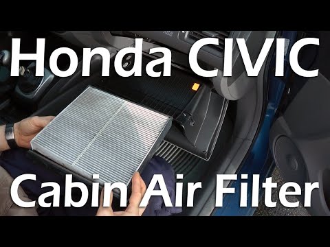 Honda Civic (2006-2011) - Cabin Air Filter Replacement. Honda Civic (2006-2011) - Cabin Air Filter Replacement.
