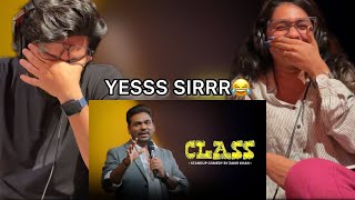 CLASS Reaction | Zakir khan | Stand up Comedy | Sukha Puri 8 | Reaction video | Muni Verse