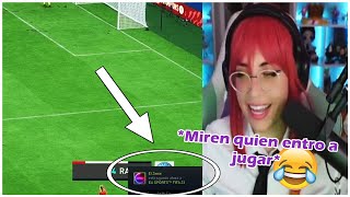 Zein entra al stream de RenRize y al verla jugar, comienza a practicar🤣